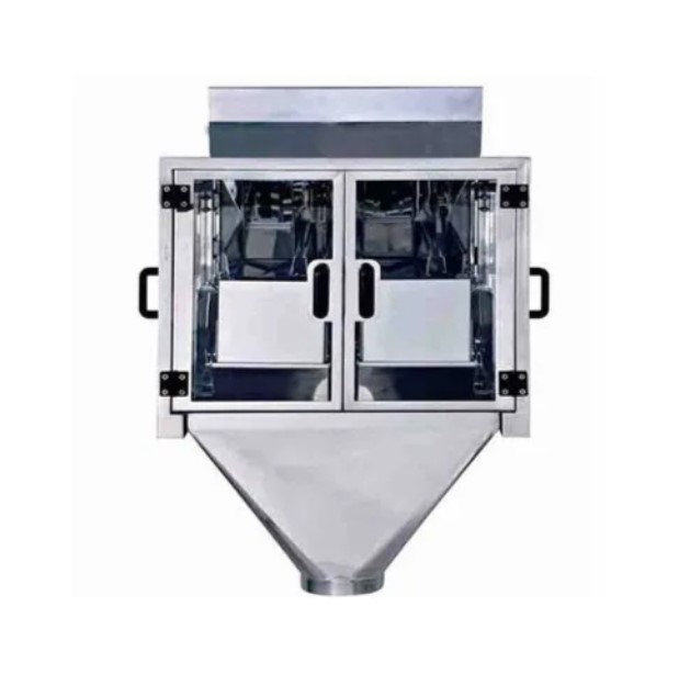 Semi Automatic Linear Weigh Filler | Vibro Feed for Granules Snacks | Touch Screen MCU High Accuracy 20-50 Fills/Min